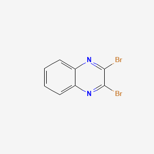2,3-Dibromoquinoxaline chemical structure (CAS 23719-78-0)