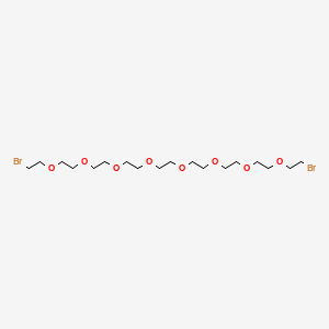 1,26-Dibromo-3,6,9,12,15,18,21,24-octaoxahexacosane chemical structure (CAS 2376383-09-2)