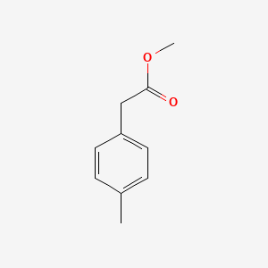 Methyl 2-(p-tolyl)acetate chemical structure (CAS 23786-13-2)