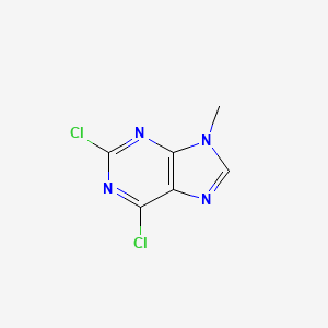 2,6-Dichloro-9-methyl-9H-purine chemical structure (CAS 2382-10-7)