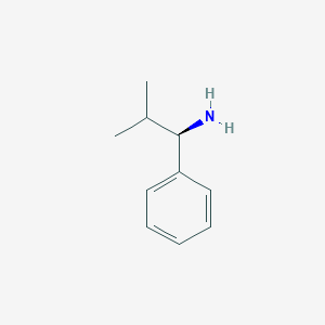 (R)-2-Methyl-1-phenylpropan-1-amine chemical structure (CAS 23844-66-8)