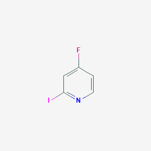 4-Fluoro-2-iodopyridine chemical structure (CAS 2385268-22-2)