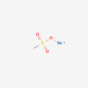 Sodium methanesulfonate chemical structure (CAS 2386-57-4)