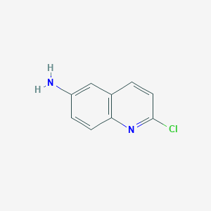 2-Chloroquinolin-6-amine chemical structure (CAS 238756-47-3)