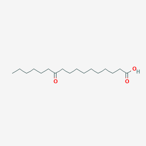 11-Oxoheptadecanoic acid chemical structure (CAS 2388-82-1)