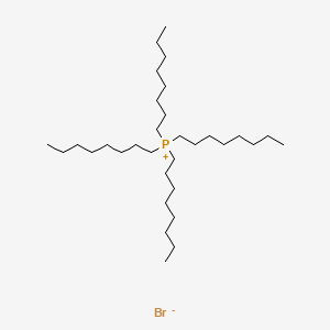 Tetraoctylphosphonium bromide chemical structure (CAS 23906-97-0)