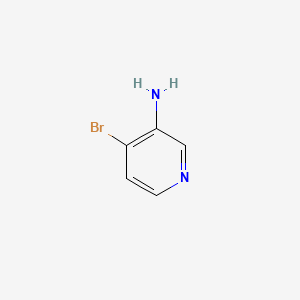 3-Amino-4-bromopyridine chemical structure (CAS 239137-39-4)
