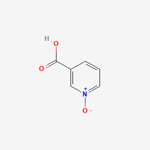 3-Carboxypyridine 1-oxide chemical structure (CAS 2398-81-4)