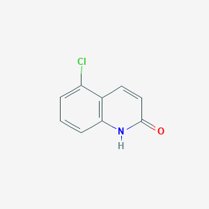 5-Chloroquinolin-2(1H)-one chemical structure (CAS 23981-22-8)
