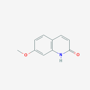 7-Methoxyquinolin-2(1H)-one chemical structure (CAS 23981-26-2)