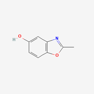 2-Methylbenzo[d]oxazol-5-ol chemical structure (CAS 23997-94-6)