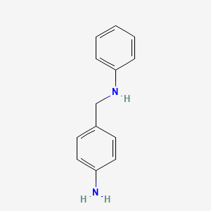 N-(4-Aminobenzyl)aniline chemical structure (CAS 24007-66-7)