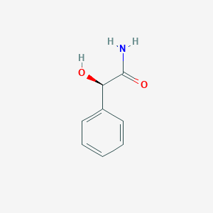 (R)-2-Hydroxy-2-phenylacetamide chemical structure (CAS 24008-62-6)