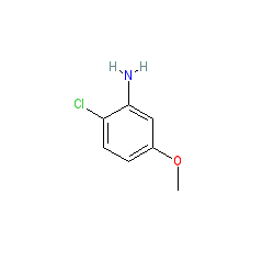 2-Chloro-5-methoxyaniline chemical structure (CAS 2401-24-3)