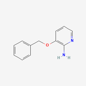 2-Amino-3-benzyloxypyridine chemical structure (CAS 24016-03-3)