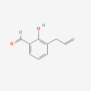 3-Allyl-2-hydroxybenzaldehyde chemical structure (CAS 24019-66-7)