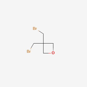 3,3-Bis(bromomethyl)oxetane chemical structure (CAS 2402-83-7)