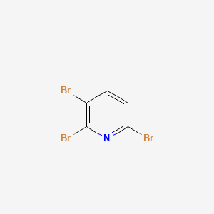 2,3,6-Tribromopyridine chemical structure (CAS 2402-92-8)
