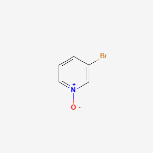3-Bromopyridine 1-oxide chemical structure (CAS 2402-97-3)