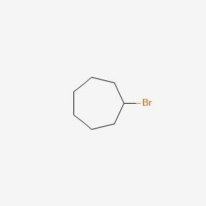 Cycloheptyl bromide chemical structure (CAS 2404-35-5)