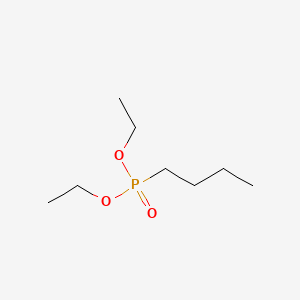 Diethyl butylphosphonate chemical structure (CAS 2404-75-3)