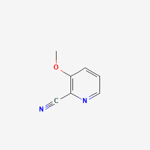 3-Methoxypicolinonitrile chemical structure (CAS 24059-89-0)