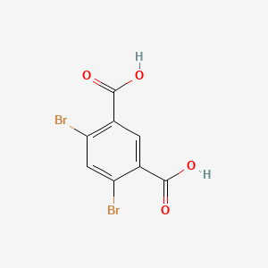 4,6-Dibromoisophthalic acid chemical structure (CAS 24063-27-2)