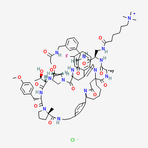 Enlicitide chloride chemical structure (CAS 2407527-16-4)
