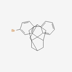 2'-Bromospiro[adamantane-2,9'-fluorene] chemical structure (CAS 2407620-58-8)