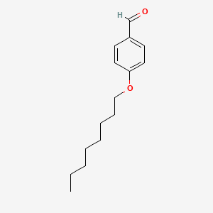 4-(Octyloxy)benzaldehyde chemical structure (CAS 24083-13-4)