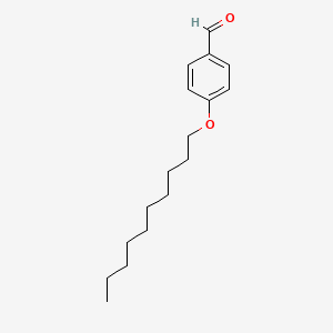 4-(Decyloxy)benzaldehyde chemical structure (CAS 24083-16-7)
