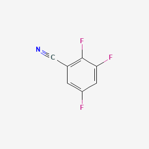 2,3,5-Trifluorobenzonitrile chemical structure (CAS 241154-09-6)