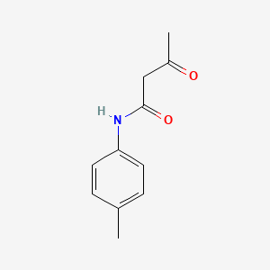 4-Methylacetoacetanilide chemical structure (CAS 2415-85-2)