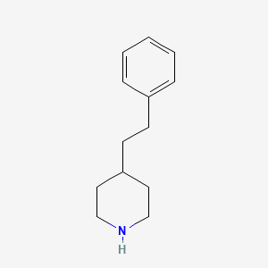 4-Phenethylpiperidine chemical structure (CAS 24152-41-8)