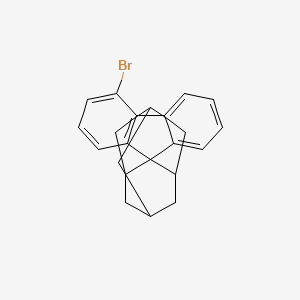 4'-Bromospiro[adamantane-2,9'-fluorene] chemical structure (CAS 2415337-01-6)
