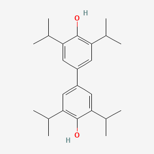 3,3',5,5'-Tetraisopropylbiphenyl-4,4'-diol chemical structure (CAS 2416-95-7)