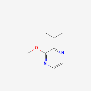 2-(sec-Butyl)-3-methoxypyrazine chemical structure (CAS 24168-70-5)
