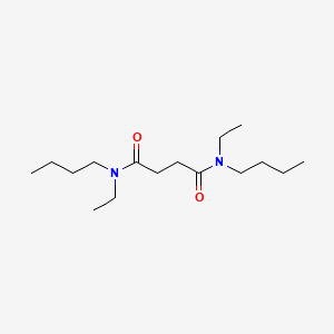 N1,N4-Dibutyl-N1,N4-diethylsuccinamide chemical structure (CAS 2417783-32-3)