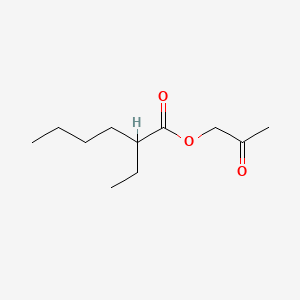 2-Oxopropyl 2-ethylhexanoate chemical structure (CAS 2417921-46-9)