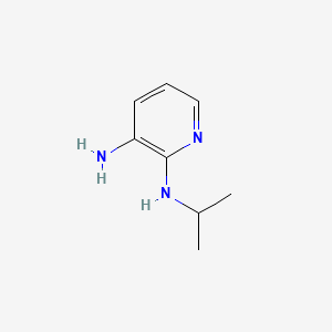 N2-Isopropylpyridine-2,3-diamine chemical structure (CAS 24188-40-7)