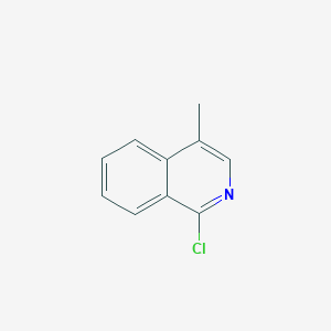 1-Chloro-4-methylisoquinoline chemical structure (CAS 24188-78-1)