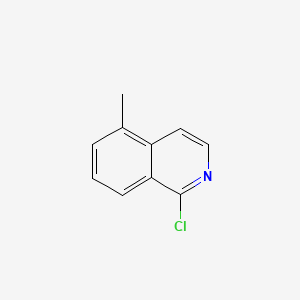 1-Chloro-5-methylisoquinoline chemical structure (CAS 24188-79-2)