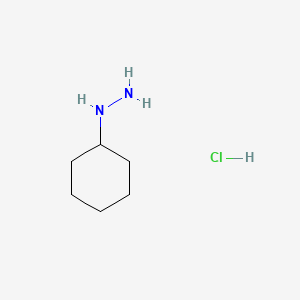 Cyclohexylhydrazine hydrochloride chemical structure (CAS 24214-73-1)