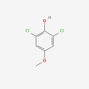 2,6-Dichloro-4-methoxyphenol chemical structure (CAS 2423-72-5)