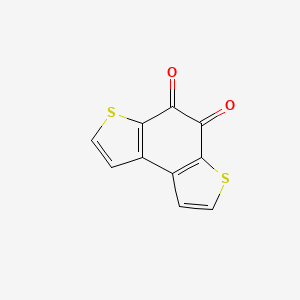 Benzo[1,2-b:4,3-b']dithiophene-4,5-dione chemical structure (CAS 24243-31-0)