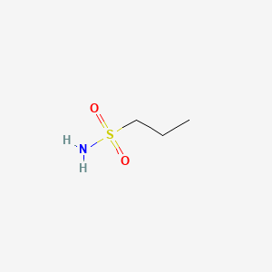 Propane-1-sulfonamide chemical structure (CAS 24243-71-8)