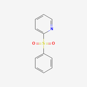 2-(Phenylsulfonyl)pyridine chemical structure (CAS 24244-60-8)