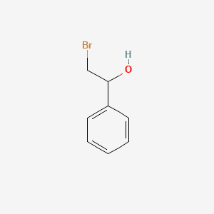 2-Bromo-1-phenylethan-1-ol chemical structure (CAS 2425-28-7)