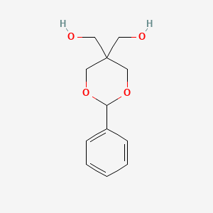 (2-Phenyl-1,3-dioxane-5,5-diyl)dimethanol chemical structure (CAS 2425-41-4)