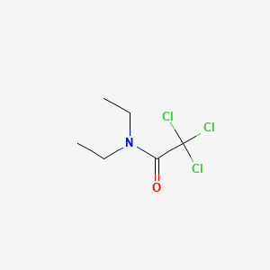 2,2,2-Trichloro-N,N-diethylacetamide chemical structure (CAS 2430-00-4)